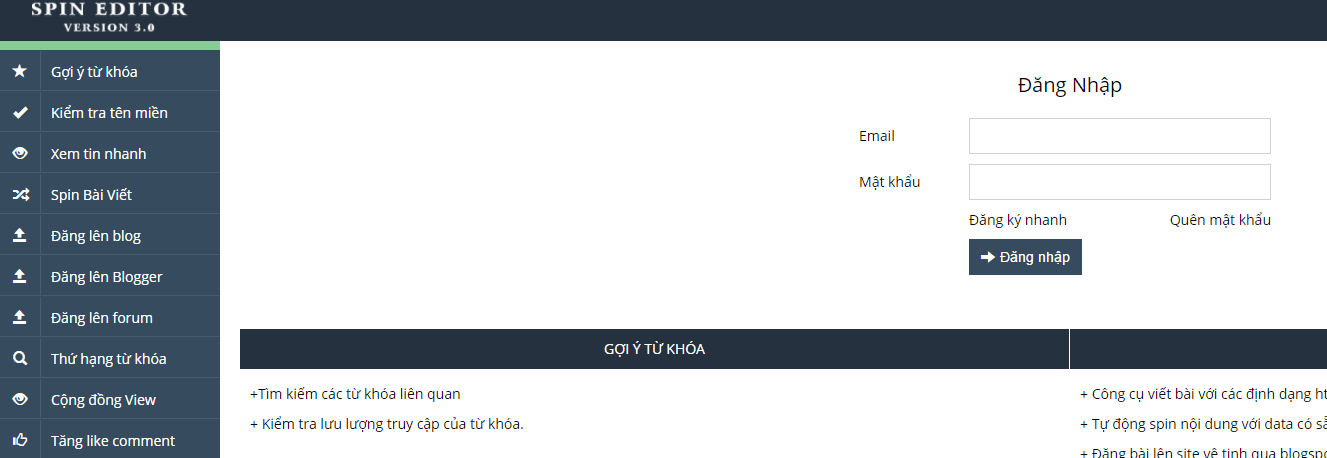 cách Spin content