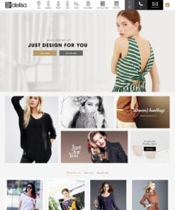 Theme WordPress thời trang 16
