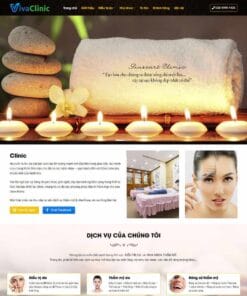 Theme WordPress nha khoa, thẩm mỹ viện 02